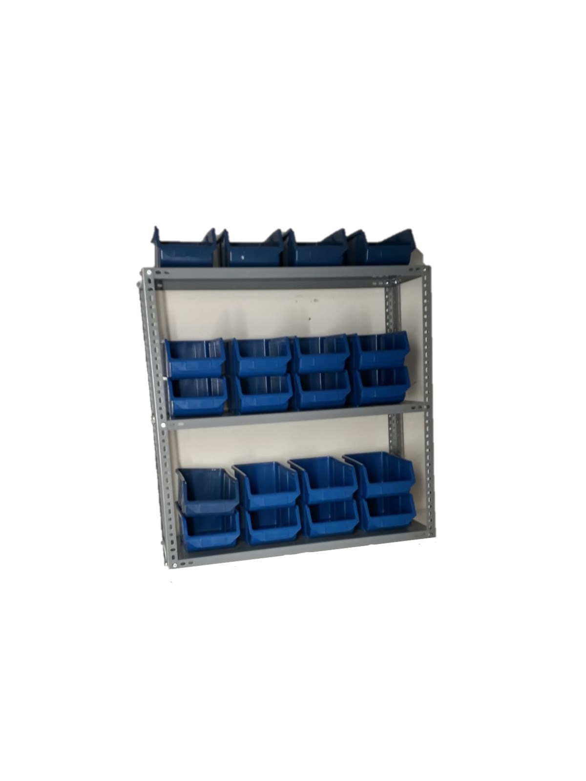 celik-raf-3193100-3-katli-20li-mavi-av-ff8-b9.jpg ÇELİK RAF (31*93*100) 3 KATLI 20'Lİ MAVİ AVADANLIK SETİ - Görsel 1