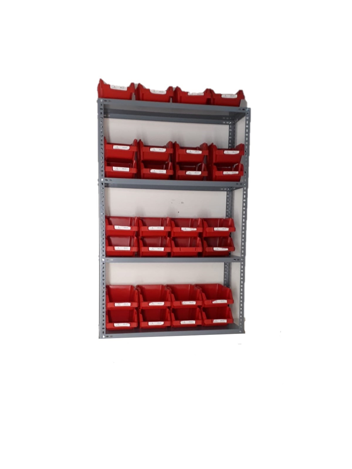 celik-raf-3193150-4-katli-28li-kirmizi-4b10-a.jpg ÇELİK RAF (31*93*150) 4 KATLI 28'Lİ KIRMIZI AVADANLIK SETİ KIRMIZI - Görsel 1