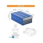 SEMBOL PLASTİK ÇEKMECELİ KUTU 105 1 KOLİ (50 ADET) - Görsel 3