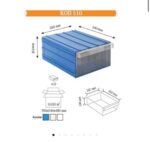SEMBOL PLASTİK ÇEKMECELİ KUTU 510 1 KOLİ (12 ADET) - Görsel 3